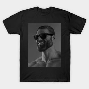 Giga Chad with sunglasses T-Shirt